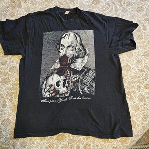 Zombie Shakespeare Black Tee